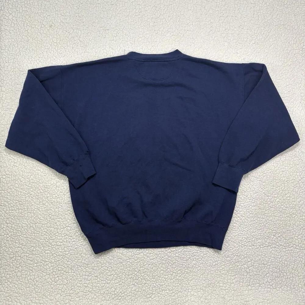 Vintage 90s University of Michigan‎ Wolverines Pullover Crewneck Sweatshirt XL